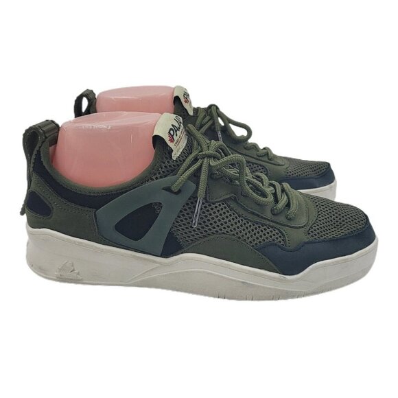 Pajar Comfort Fit Green Mesh & Leather Yano Sneakers Men's US Size 8 / 8.5 - Picture 2 of 12